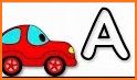 Car Word Search For Kids Games - ABC Cars Coloring related image