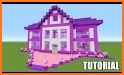 Map Pink Princess House for MCPE related image