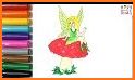 Fairy Coloring Pages for Kids related image