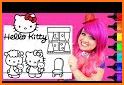 Hello Kitty Coloring Book - Cute Drawing Game related image