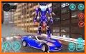 US Police Robot Transform: Superheroes Car stunt related image