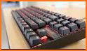 Black Red Crystal Keyboard related image