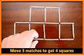 Smart Matches ~ Free Puzzle Game with Matchsticks related image
