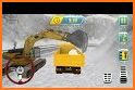 Snow Driving Rescue Plow Excavator Crane Operator related image