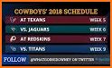 CowBoys Schedule & Scores related image