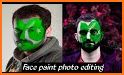 Pakistan flag Face Photo Editor : Independence Day related image