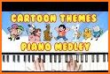 Cartoon Yellow Me Keyboard Theme related image