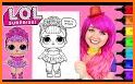 Dolls Surprise Coloring Page Lol - For Kids 2019 related image