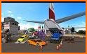 Real Robot Car Transporter Truck - Airplane Flight related image