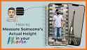 Measure height app related image