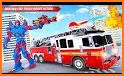 Firefighter Robot Transforming Truck Robot Games related image