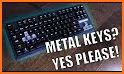 Red Black Metal Keyboard related image