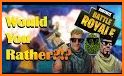 Would You Rather? Fortnite related image