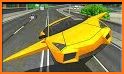 Real Flying Car Driving Simulator 3D : Modern Car related image