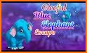 Gleeful Blue Elephant Escape related image