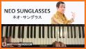 Sunglass Pinapple Keyboard Theme related image