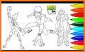 Coloring Pages For Ben Ten - Aliens related image
