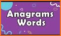 AnagramApp. Word anagrams related image