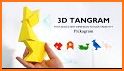 Tangram 3D: space zen puzzle! related image