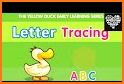 Learn to write English Alphabet by tracing ABC related image