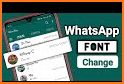 Chat Style : Font for WhatsApp related image