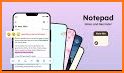 Notes, Notepad reminder app & Notebook related image