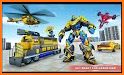 Train Robot Car Game – Helicopter Robot Game 2021 related image