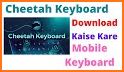 Cheetah Keyboard - Cute Emoji, Swype, DIY Themes related image