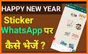 New Year Stickers related image