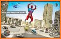 Flying Robot Spider Rope Hero-Vegas Crime Gangster related image