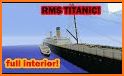 Maps Titanic for Minecraft related image