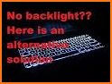 Neon Fluorescent Black keyboard related image