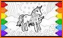 Unicorn Coloring Book Glitter related image