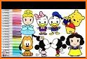 Coloring Mickey And Minnie Books related image