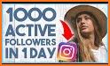 get 1000 followers - for instagram related image