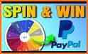 Spin Reward Earn PayPal Money & BTC related image