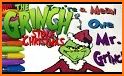 Grinch Coloring Book related image