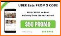 Free Meals Coupons for UberEats related image
