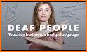 Deaf Sign Language - Learn Deaf Signs related image