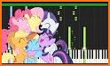 Piano Little Pony - Twilight Sparkle Rainbow Dash related image