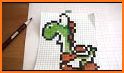 Cross Stitch - Color by Letters Pixel Art Game related image