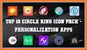 Lines Circle - Neon Icon Pack related image