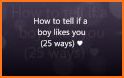 HOW TO TELL IF A BOY LIKES YOU related image