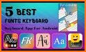 Amazing Fonts Keyboard related image