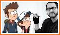 how to draw Gravity Falls related image