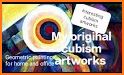 Cubism Art Paint By Numbers related image