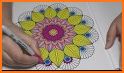 Adults Coloring Book - Mandala Coloring related image