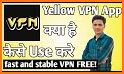 Yellow VPN related image
