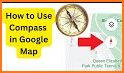 Smart Digital Compass with Map related image