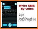 Write Voice SMS: write sms by voice related image